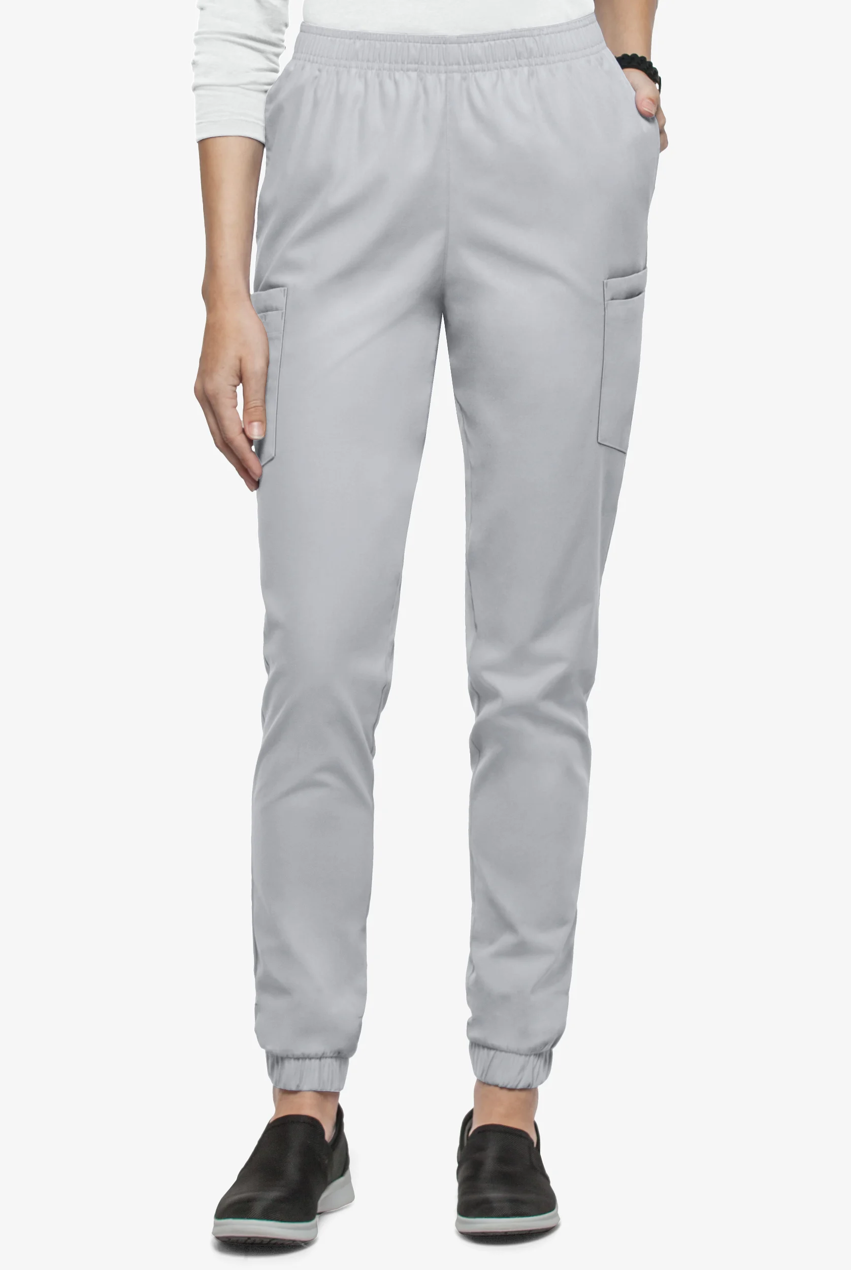 Butter-Soft Core Women's 6-Pocket Jogger Cargo Scrub Pants