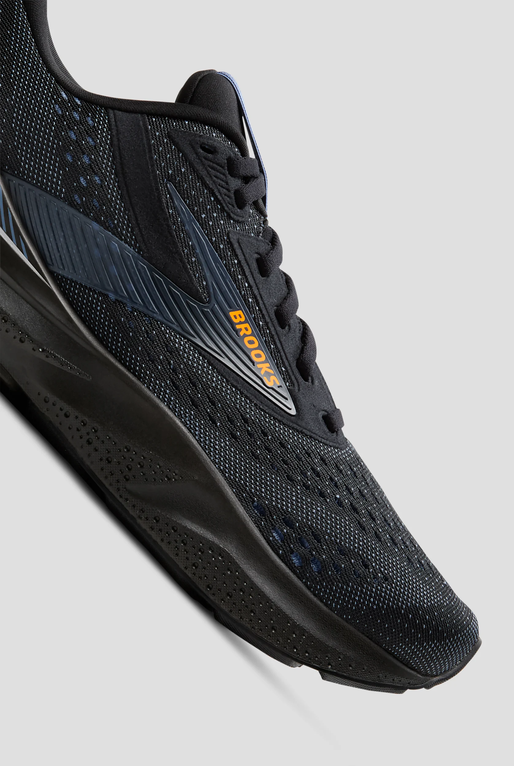 Zapatillas deportivas Brooks Adrenaline GTS 24 Black/Country Blue/Orange con cordones para hombre