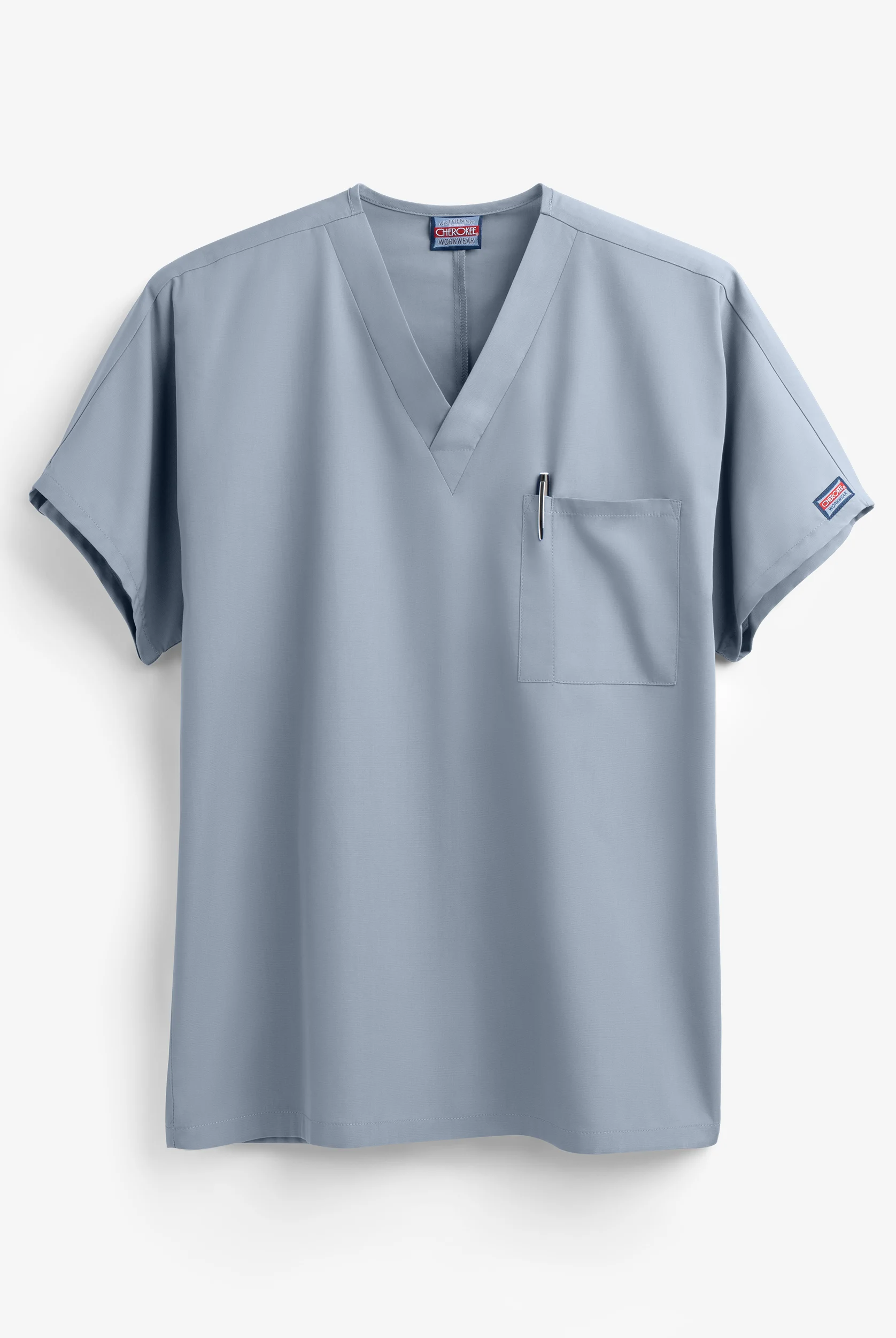 Cherokee Workwear Unisex 1-Pocket V-Neck Scrub Top