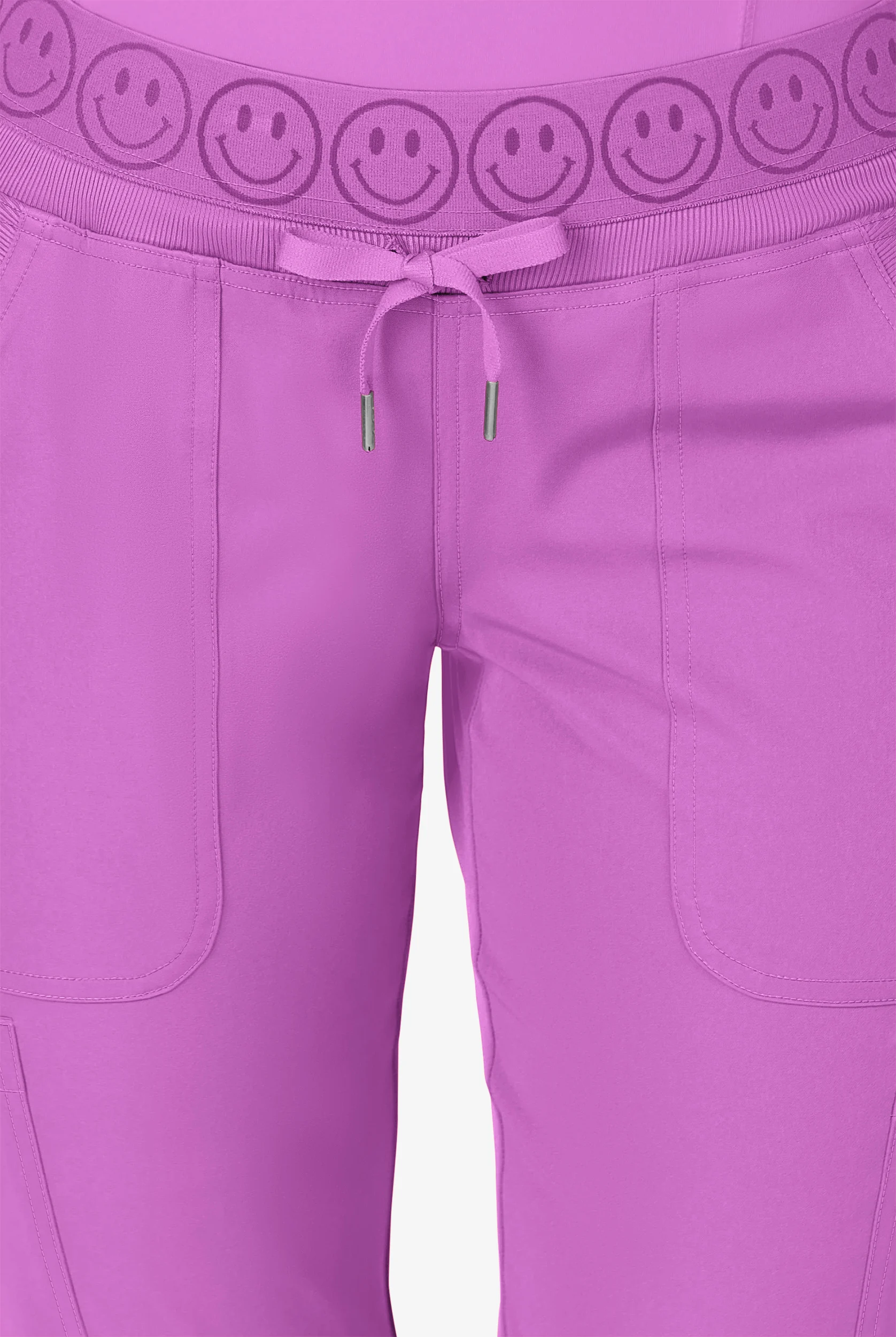 Pantalón médico Zavate Ava Therese Smile Face STRETCH estilo cargo jogger con cintura elástica y 6 bolsillos para mujer