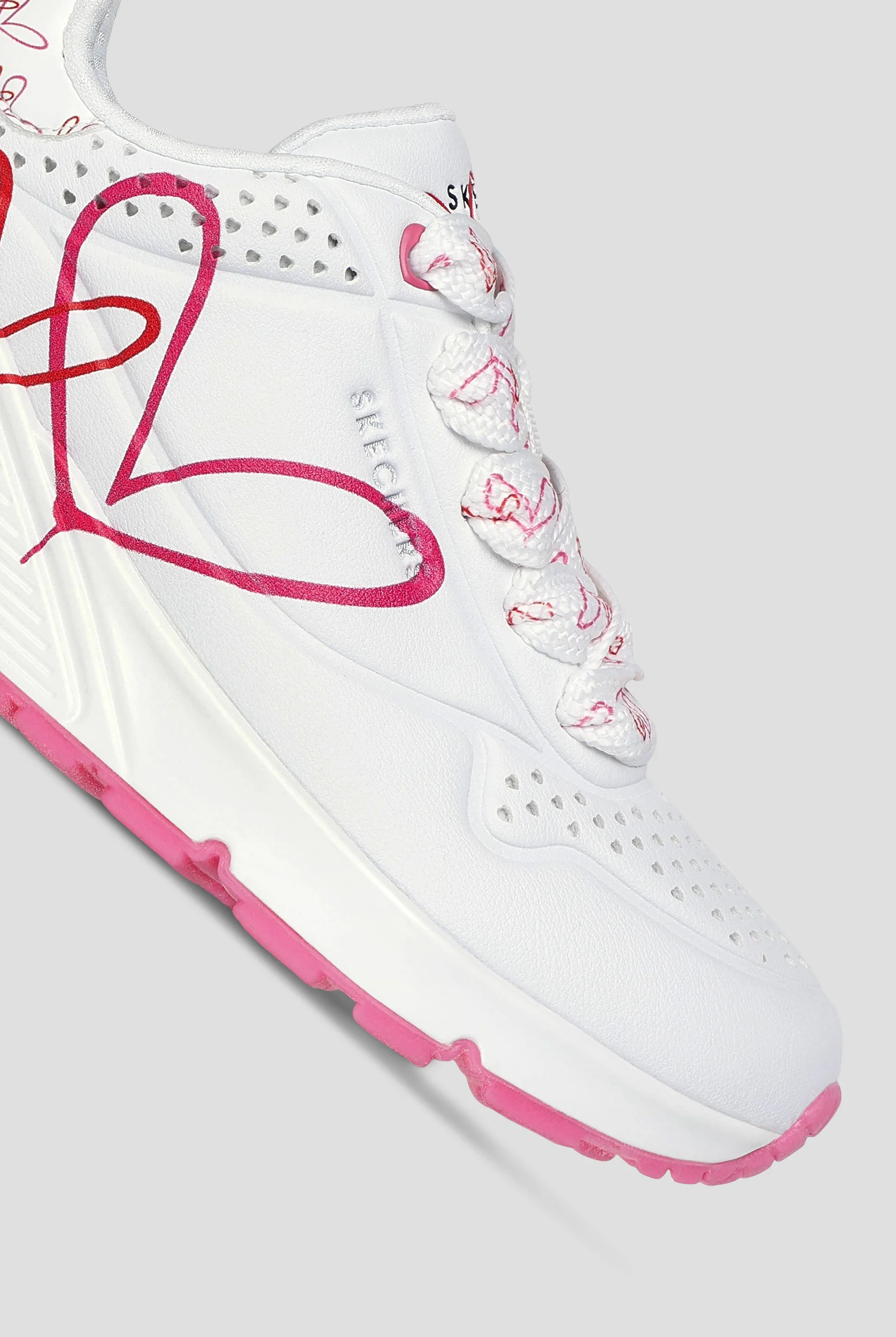 Zapatillas deportivas Skechers Street JGOLDCROWN: UNO Twin Hearts con cordones