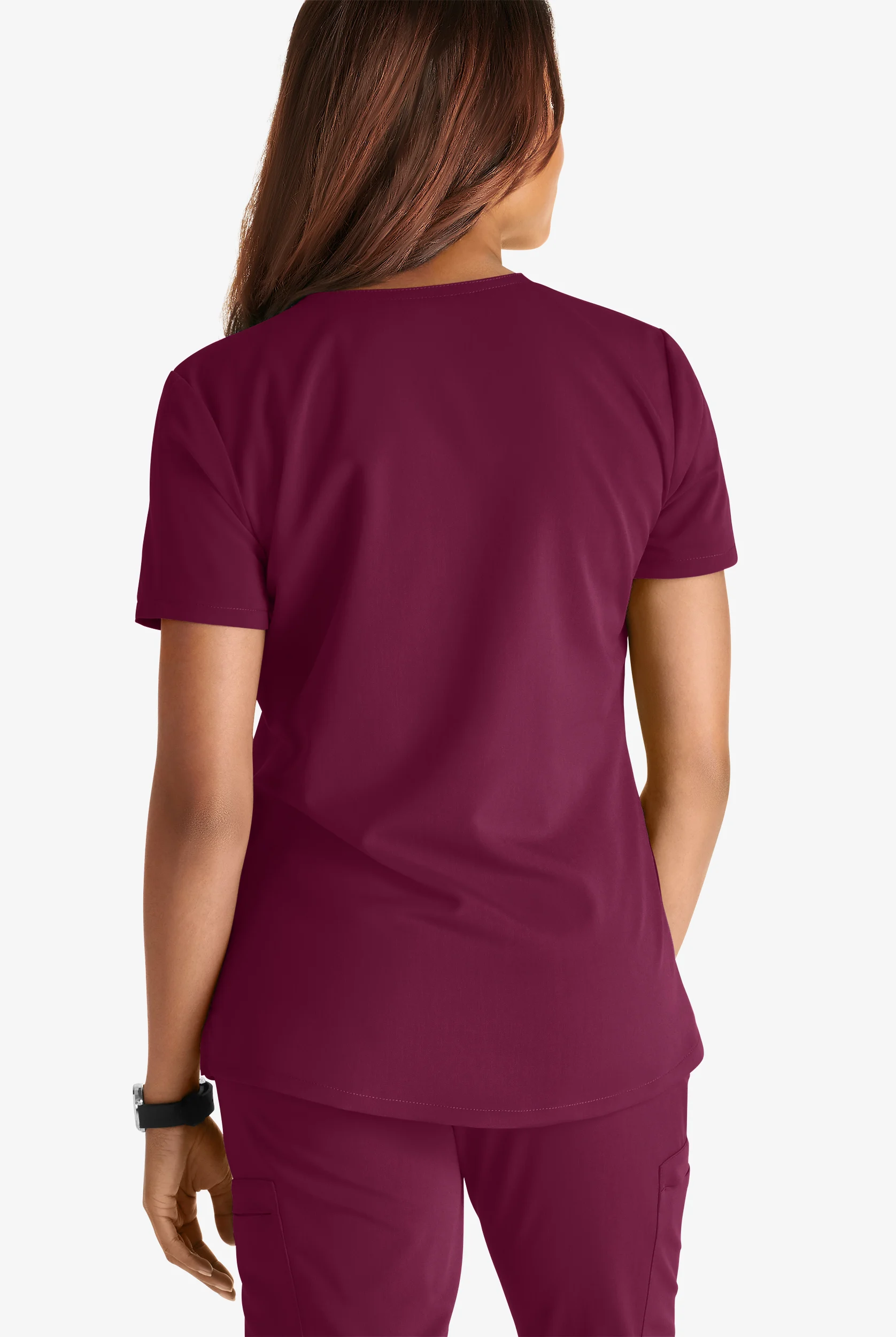 Cherokee Atmos Women's 2-Pocket STRETCH Coolmax V-Neck Scrub Top