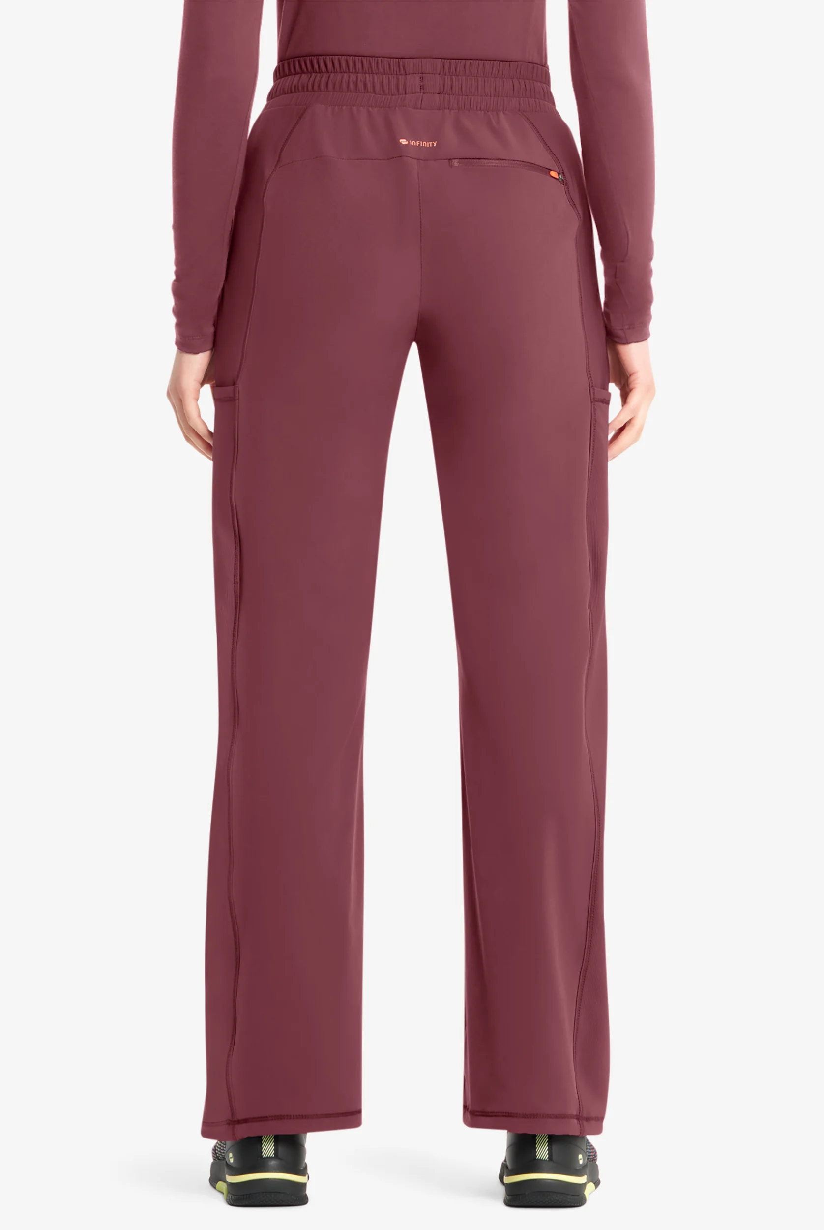 Infinity GNR8 Women's 5-Pocket STRETCH High Waisted Convertible Bungee Jogger Scrub Pants