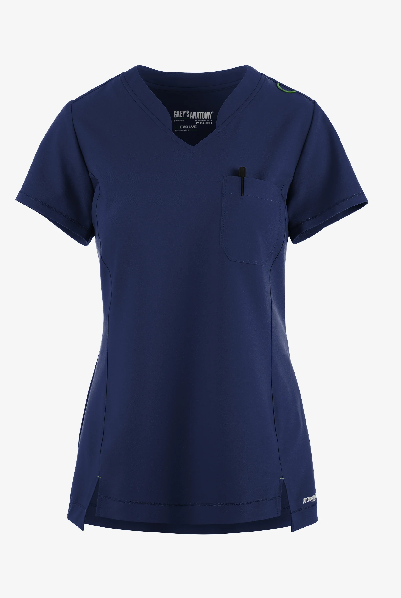Grey's Anatomy by Barco Evolve STRETCH Sway Women's 1-Pocket Tuck In V-Neck Scrub Top