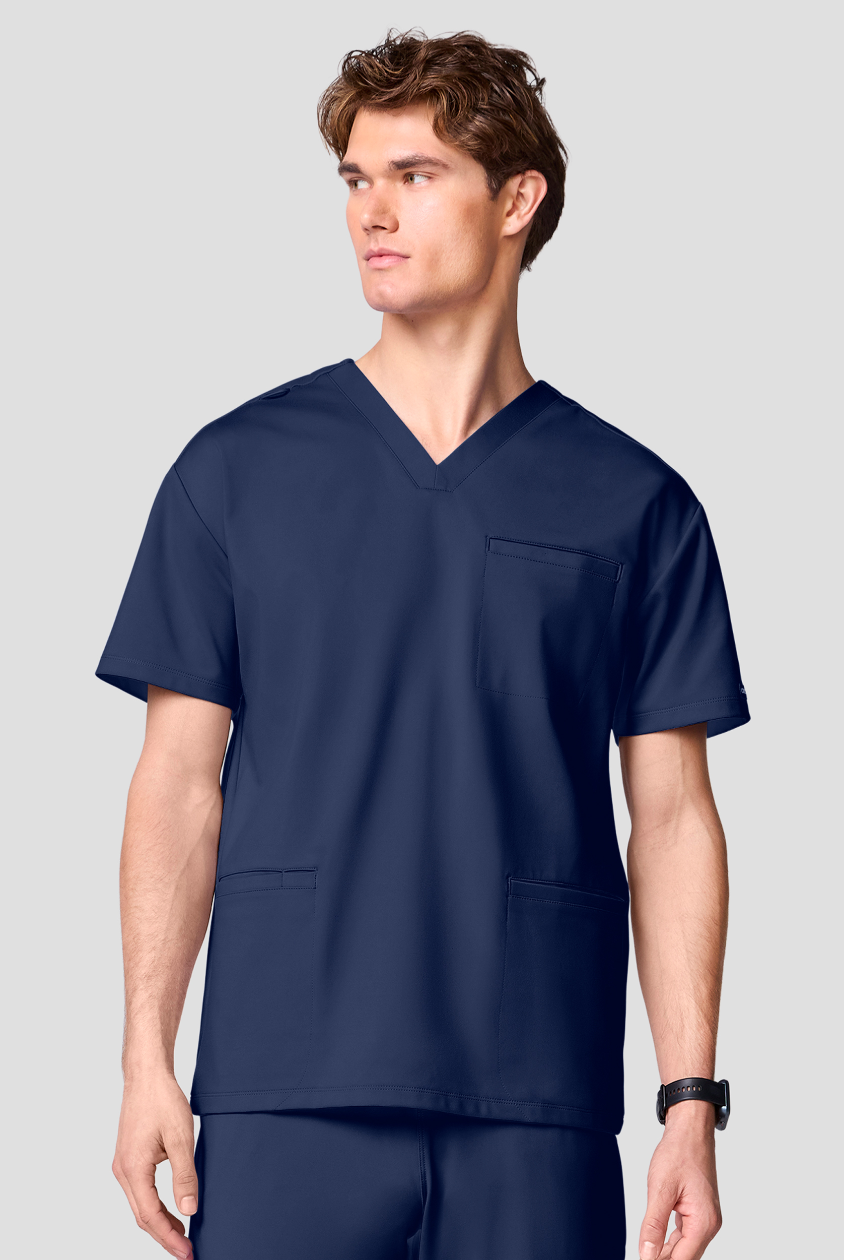 Cherokee Achieve Men's 3-Pocket STRETCH V-Neck Scrub Top