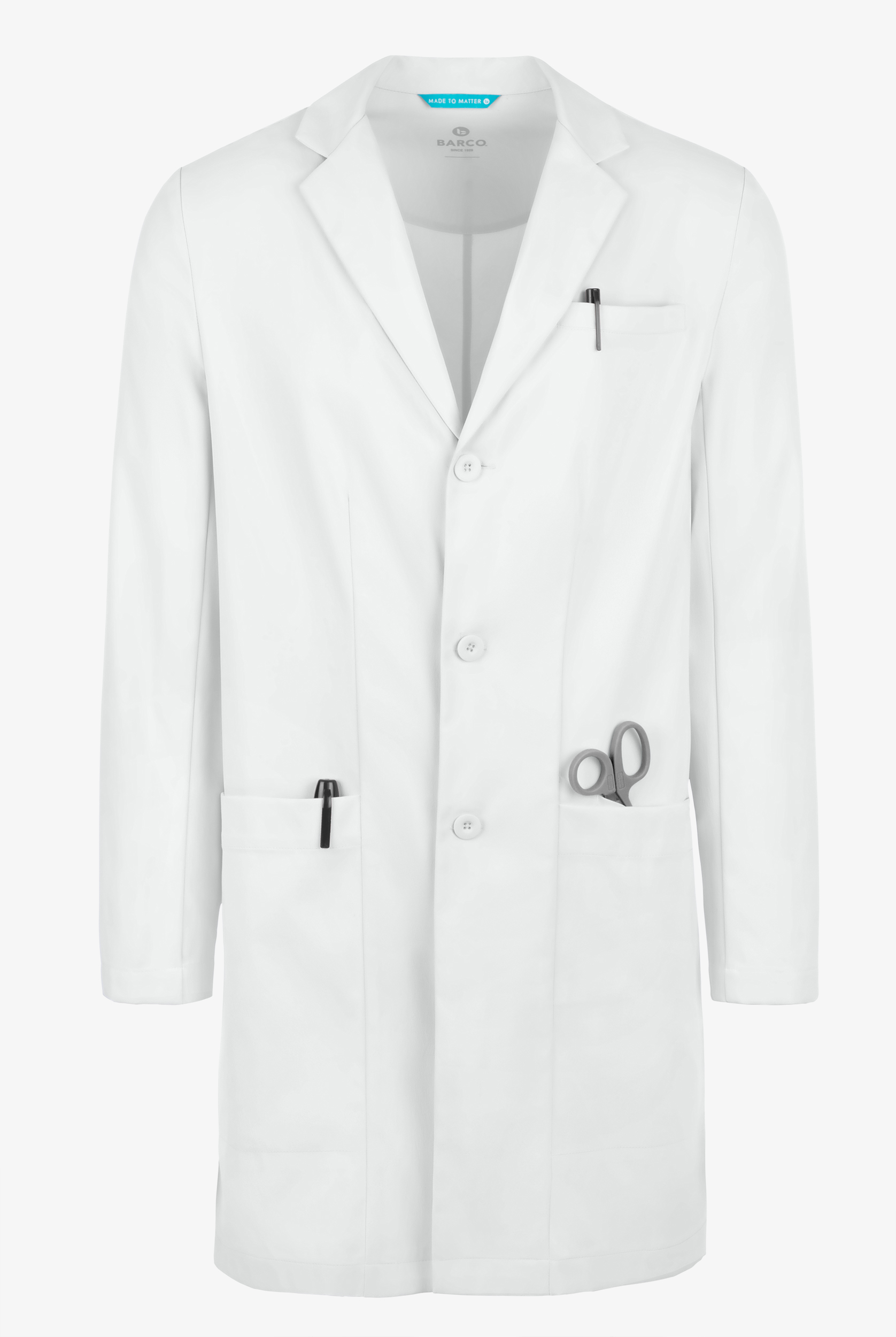Barco Men's Verse 38" 3-Pocket Lab Coat