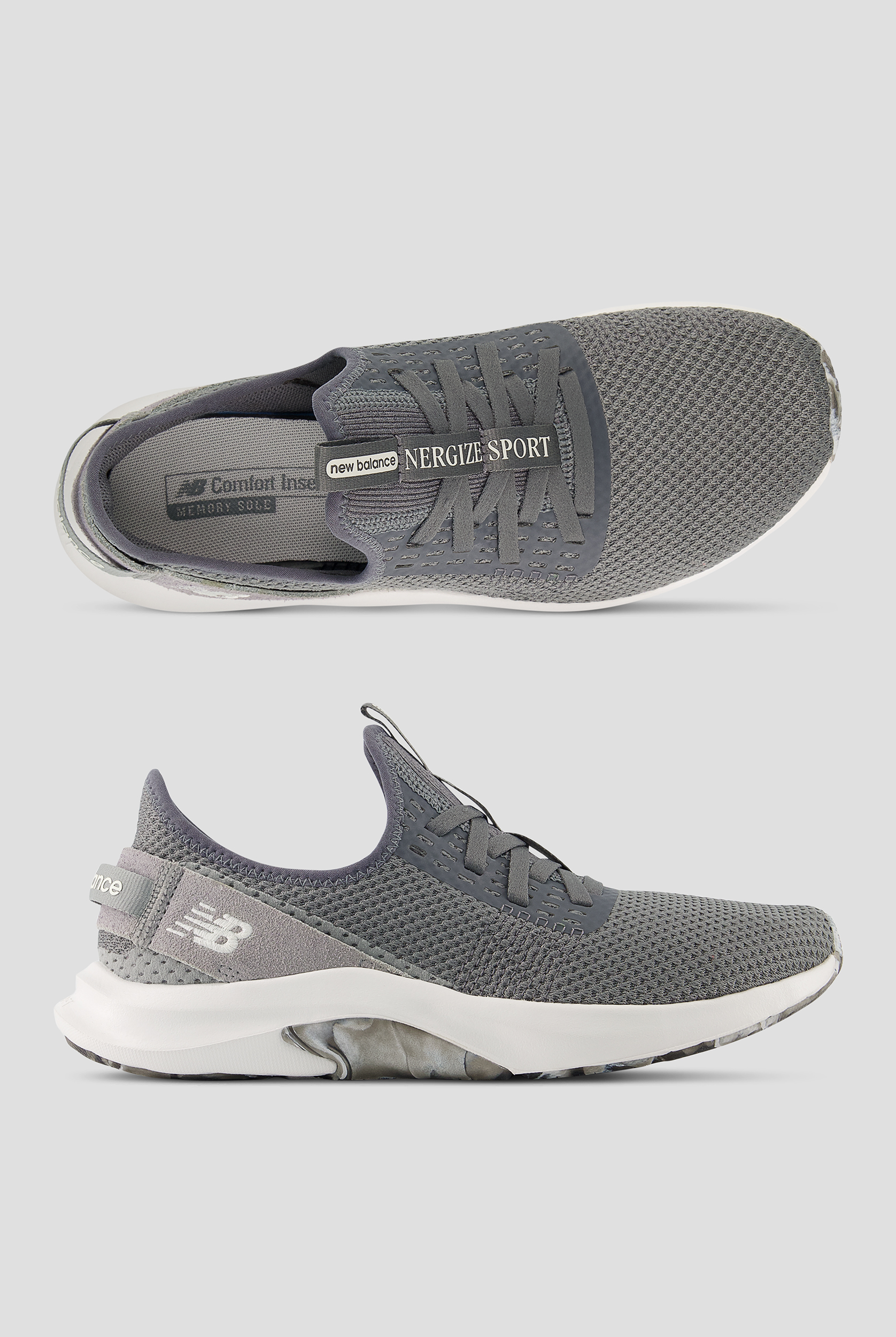 Zapatillas deportivas New Balance NRGS Castlerock/Grey Matter con cordones para mujer