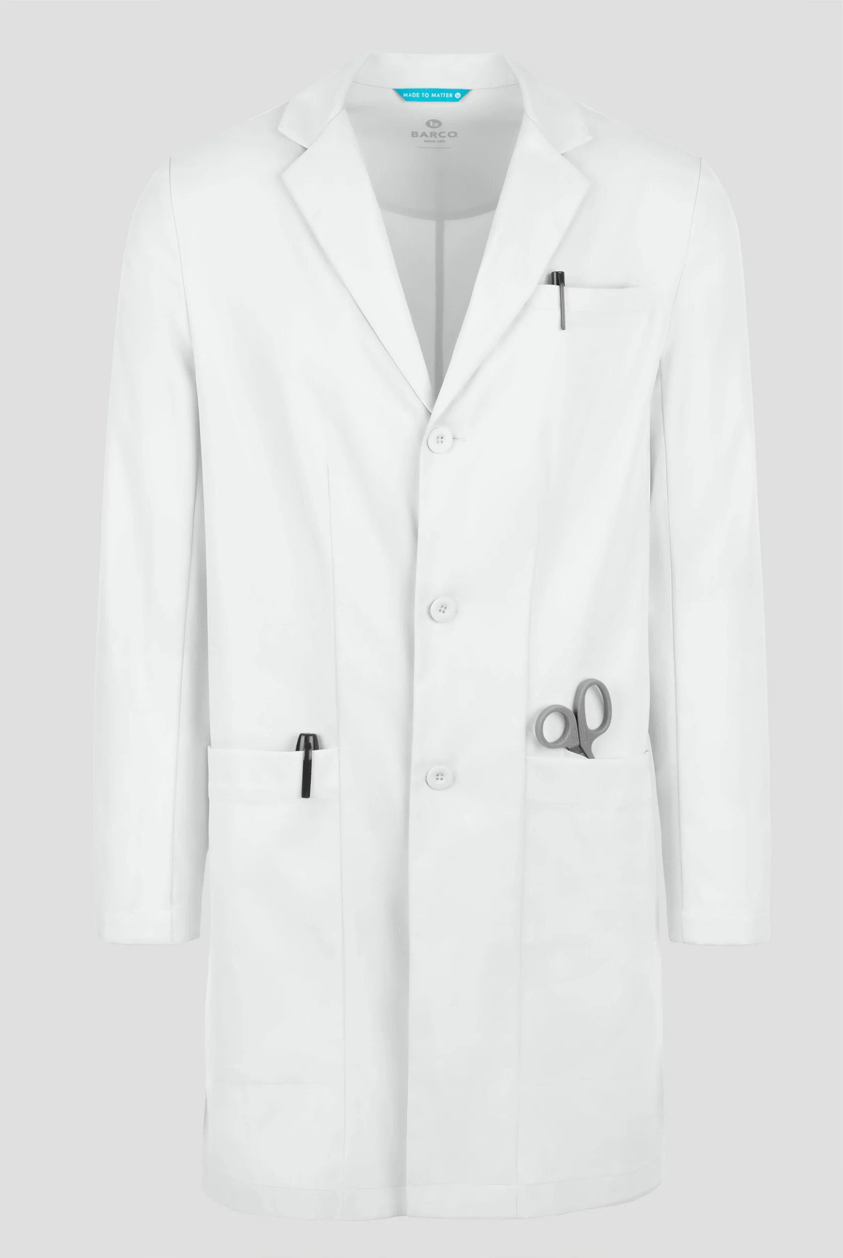 Barco Men's Verse 38" 3-Pocket Lab Coat