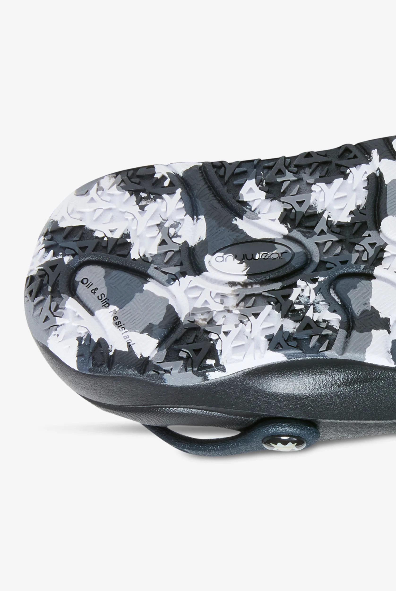 Anywear Unisex Verve Black/Camo Clogs
