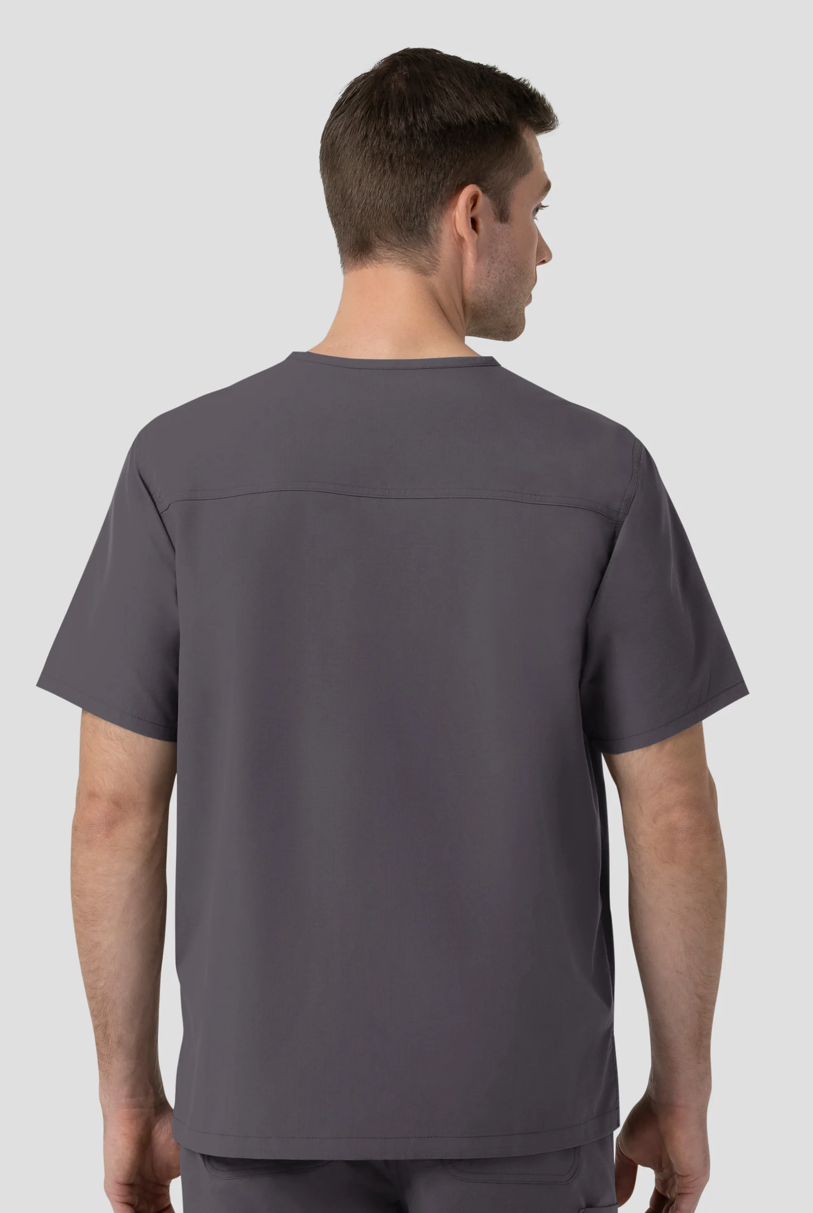 Camisa m&eacute;dica Carhartt FLD & RSCU Rugged Flex STRETCH con cuello en V y 4 bolsillos para hombre