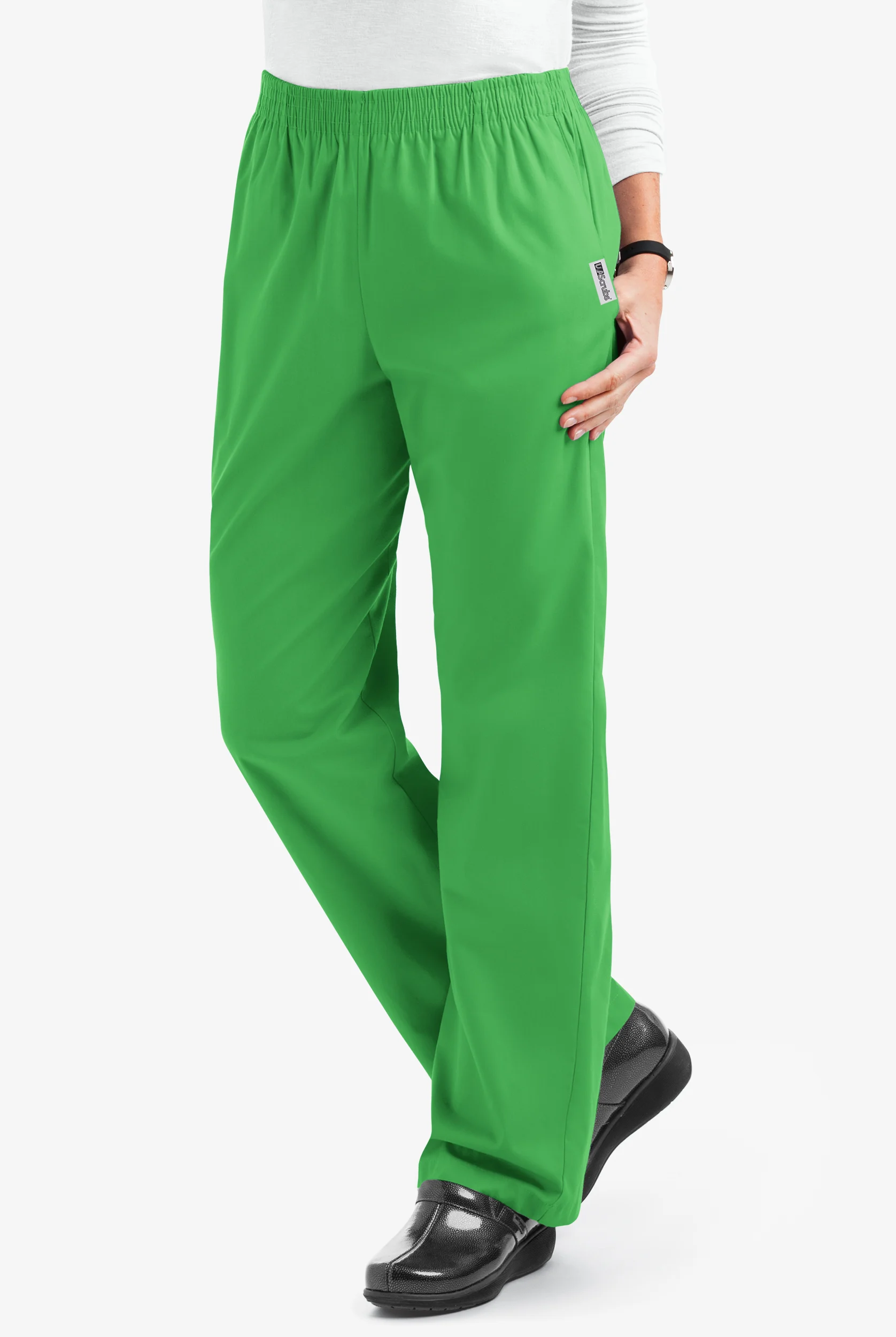 UA Best Buy Scrubs Women's 2-Pocket Elastic Waist Pants - Tall