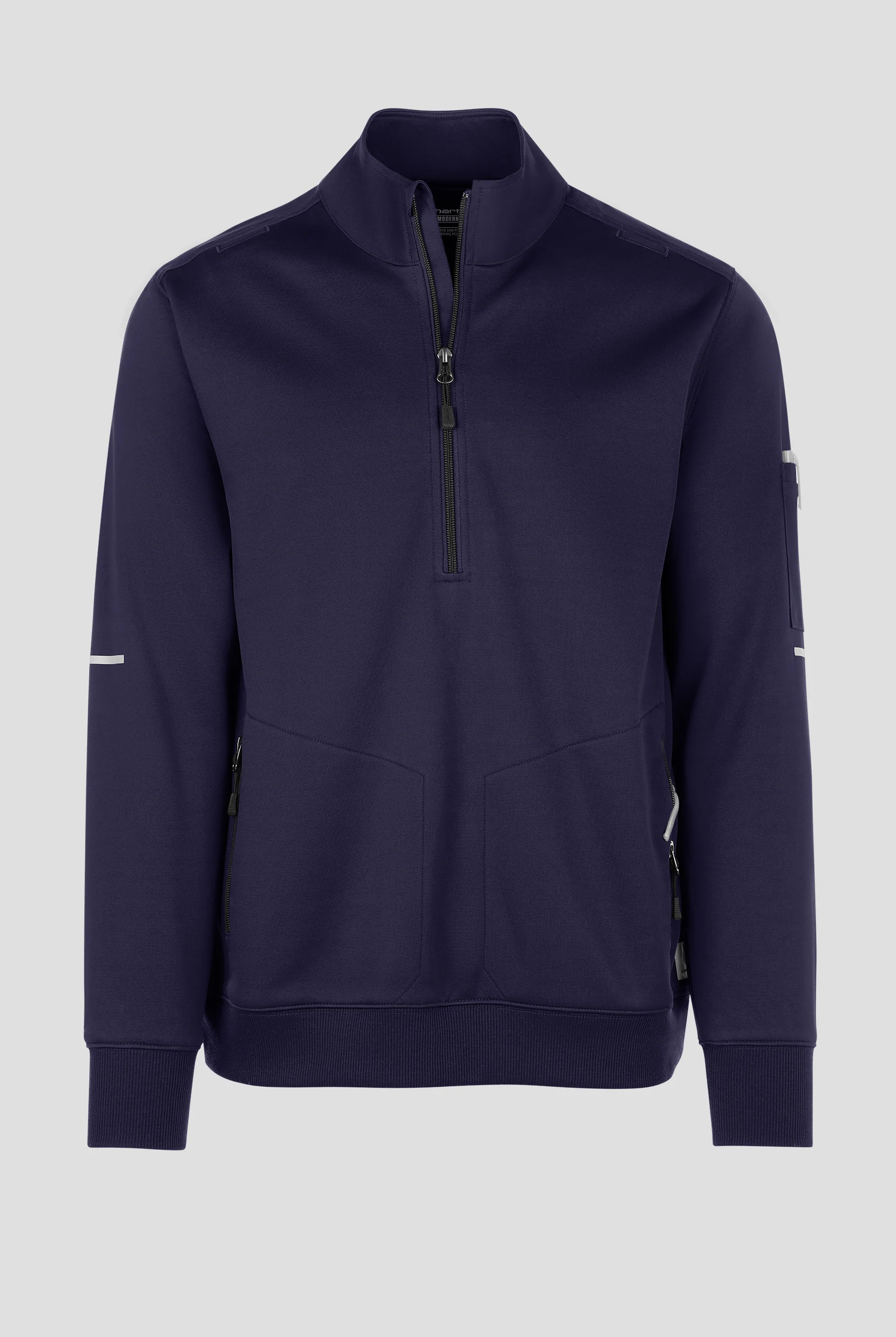 Carhartt Rugged Flex FLD & RSCU Men's 3-Pocket STRETCH Ripstop Half Zip Scrub Jacket