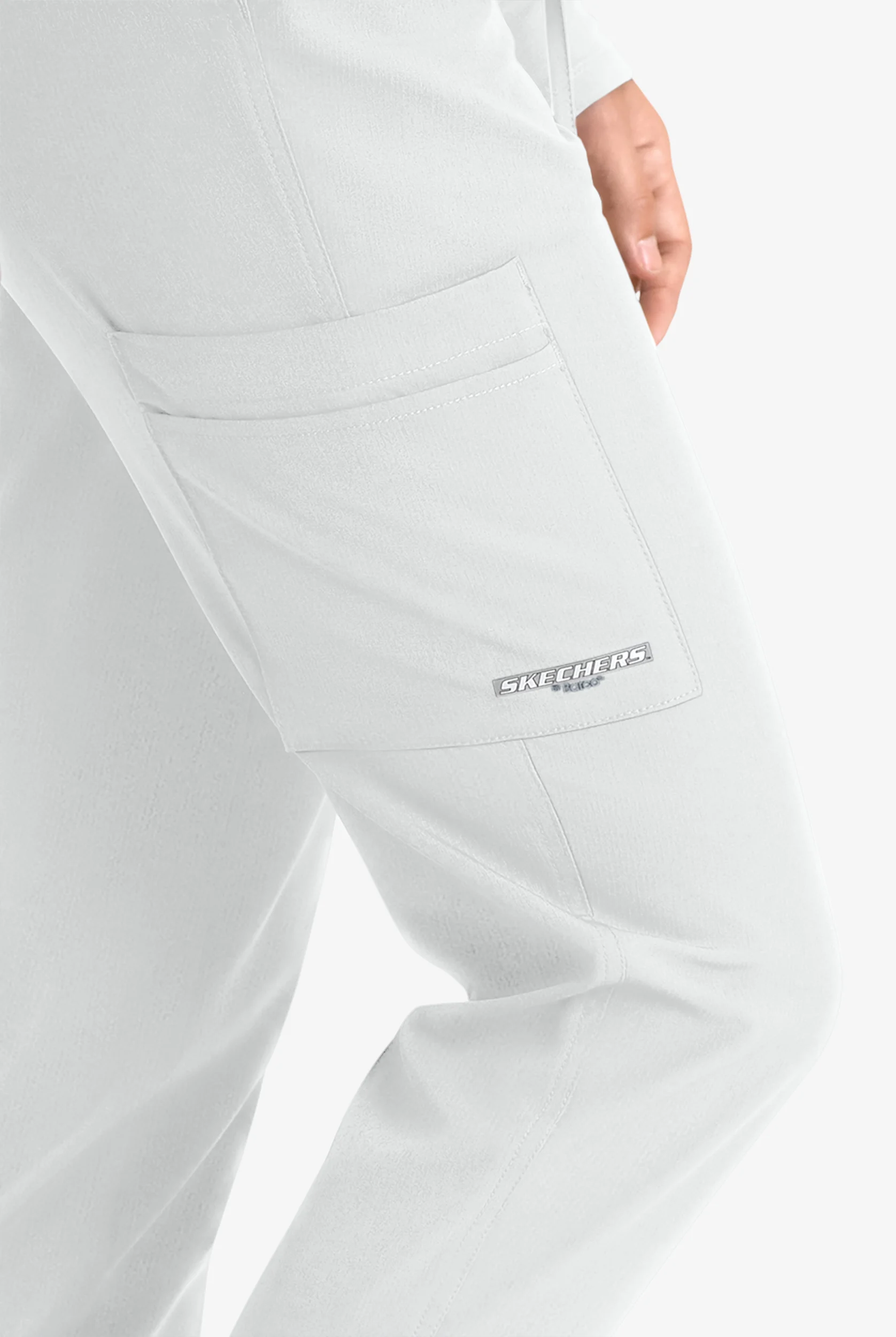 Skechers by Barco Theory Women's 4-Pocket STRETCH Cargo Jogger Scrub Pants