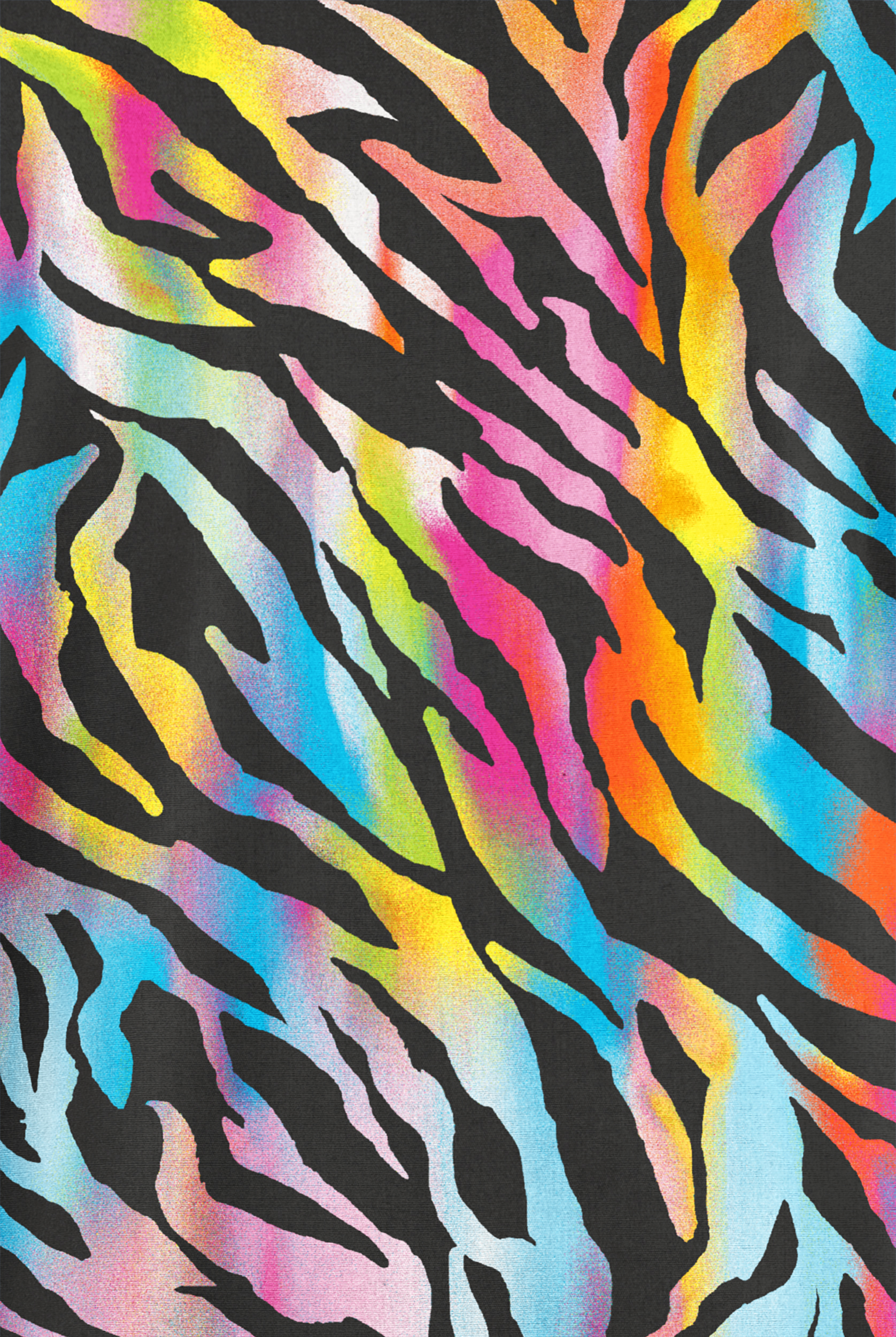 Butter-Soft Originals Urban Tiger Women's 2-Pocket Classic Fit V-Neck Print Scrub Top