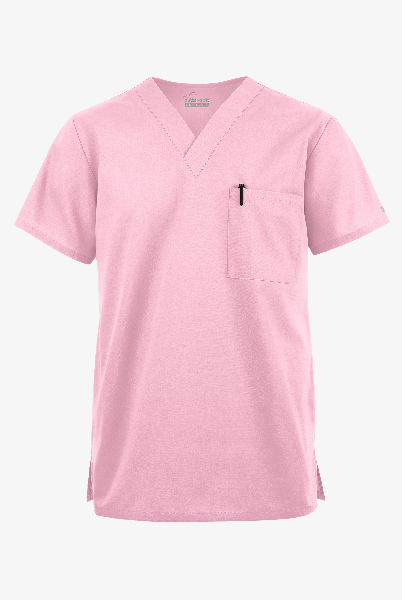 Butter-Soft Originals Unisex 2-Pocket V-Neck Scrub Top