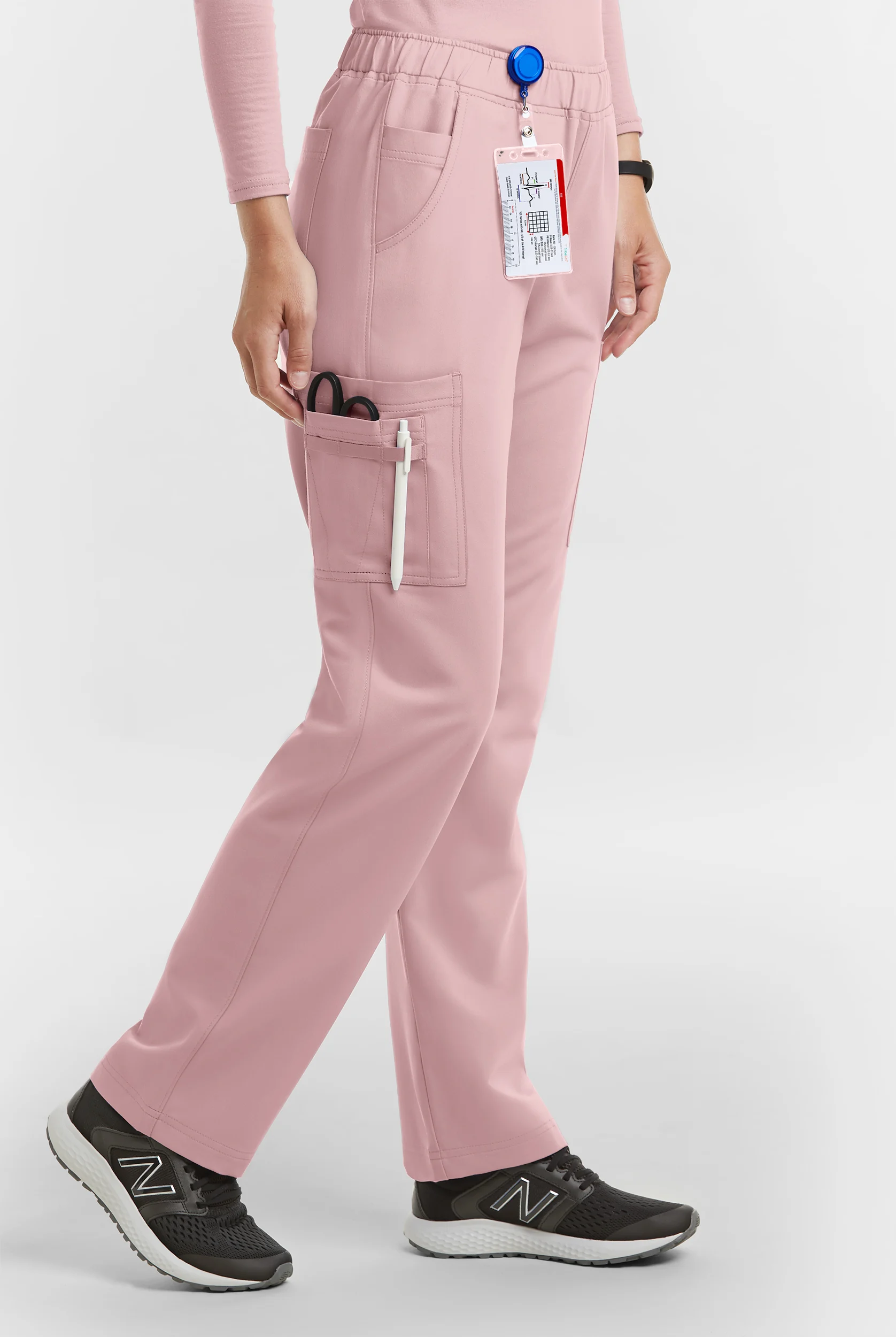 MOVEMENT by Butter-Soft Rigel Women's 9-Pocket Interior Drawstring STRETCH Scrub Pants