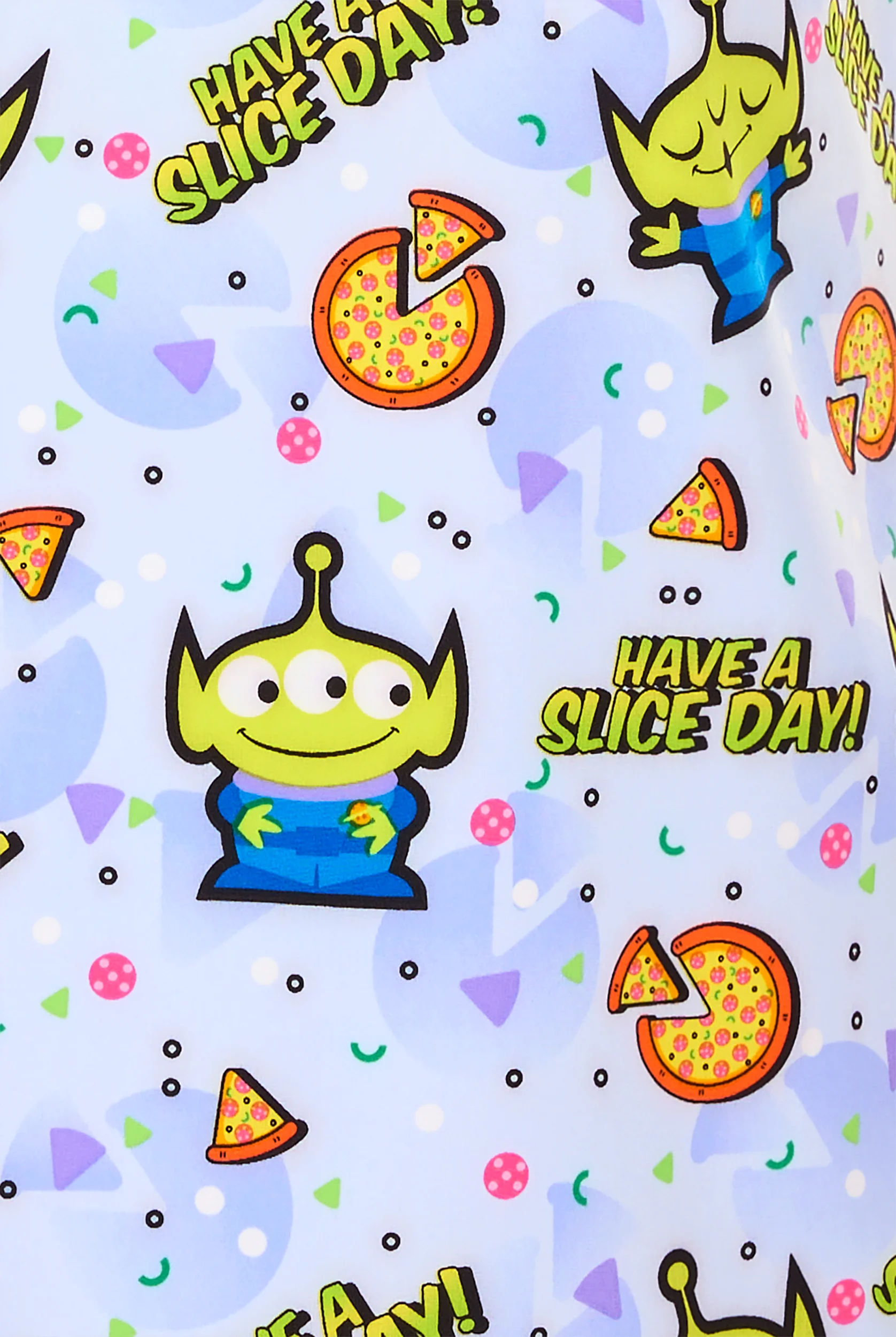 Blusa médica estampada Tooniforms Disney's Minions Have A Slice STRETCH con cuello en V y 3 bolsillos para mujer