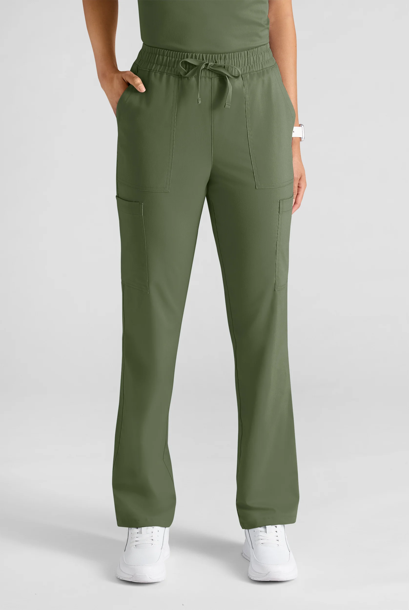 Butter-Soft STRETCH FLXTEK+ Women's 8-Pocket Straight Leg Cargo Scrub Pants
