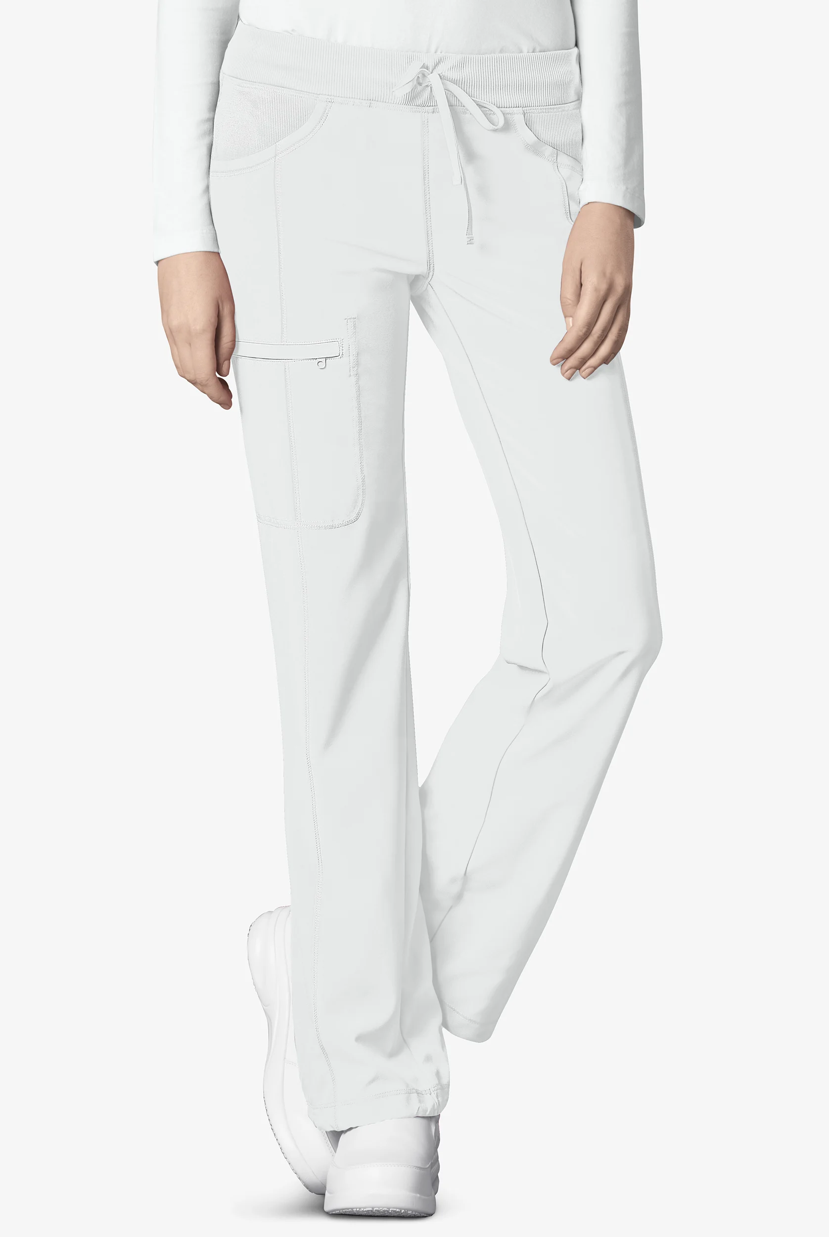 Infinity Women's 4-Pocket STRETCH Drawstring Scrub Pants