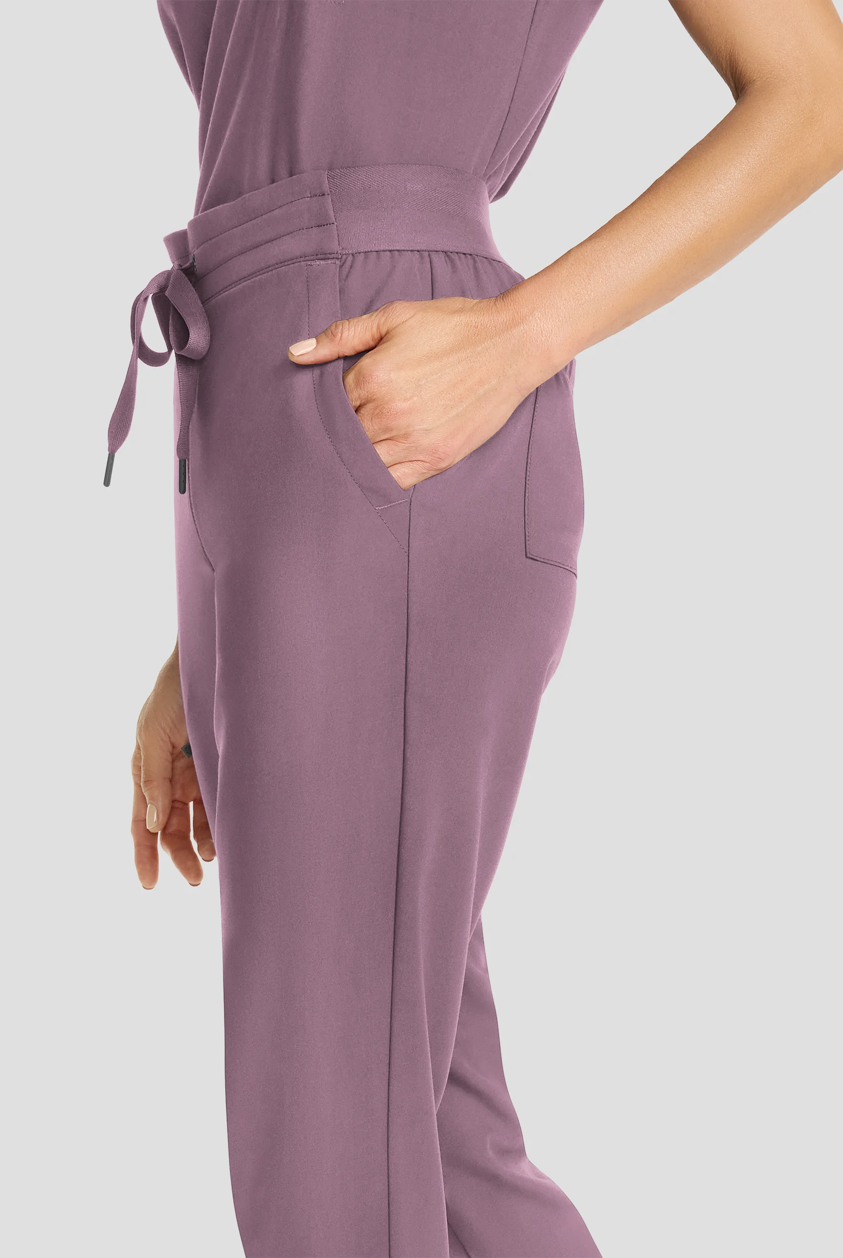 Healing Hands Quest Women's 5-Pocket STRETCH Drawstring Jogger Scrub Pant