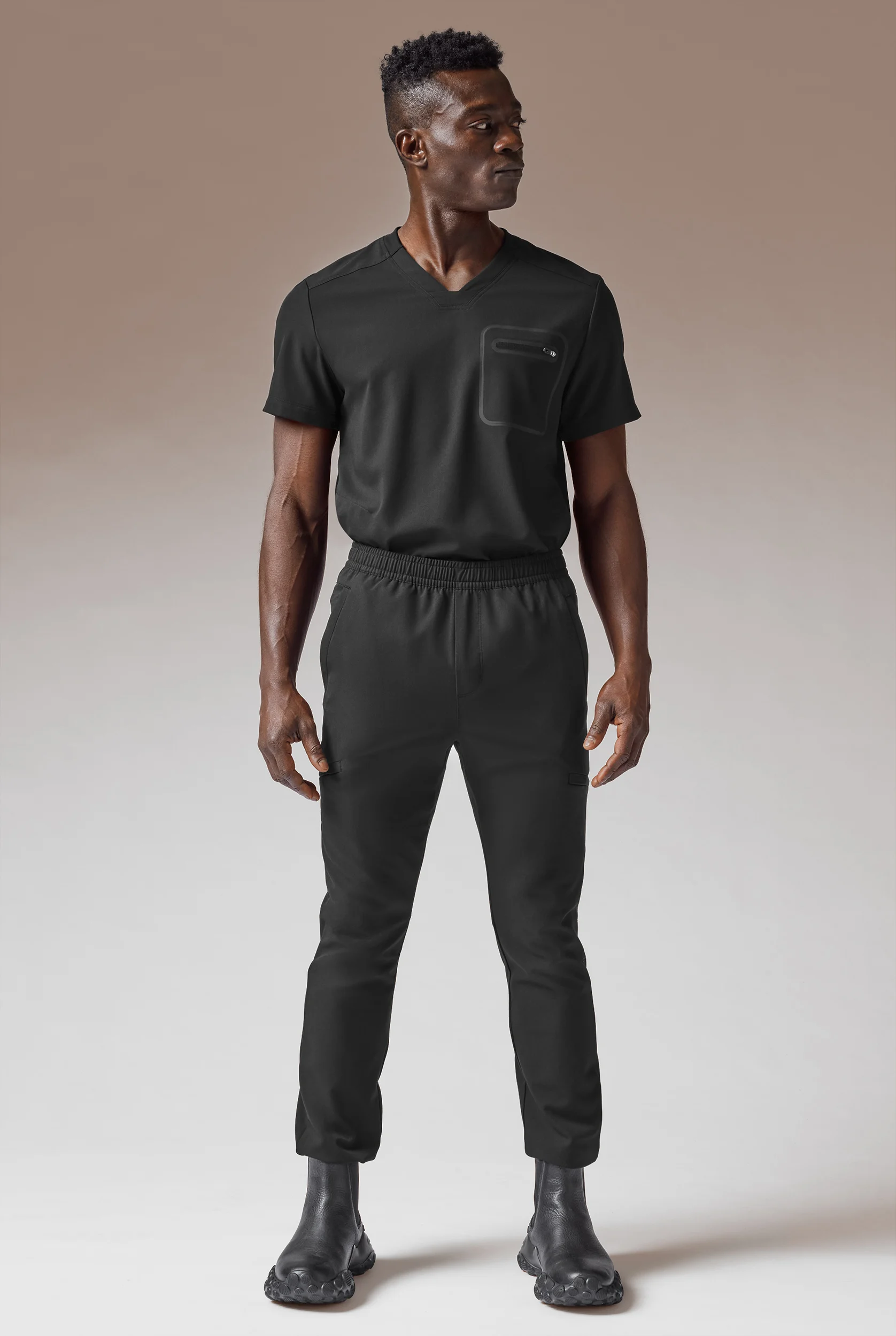 Hypothesis S-A Shift Adaptive Men&rsquo;s 6-Pocket Tapered Leg Scrub Pant