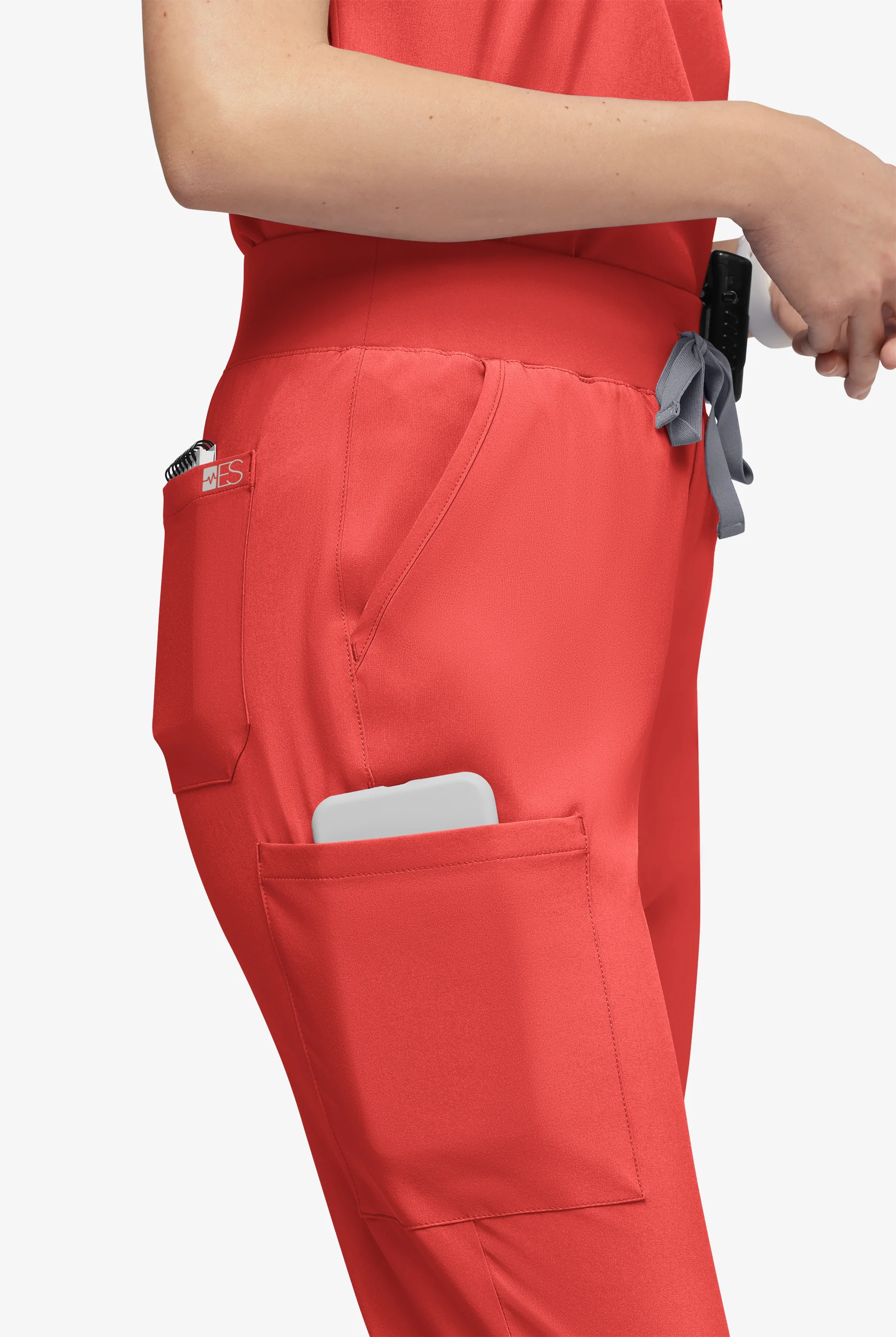 Easy STRETCH Olivia Women's 7-Pocket Slim Leg Jogger Scrub Pants