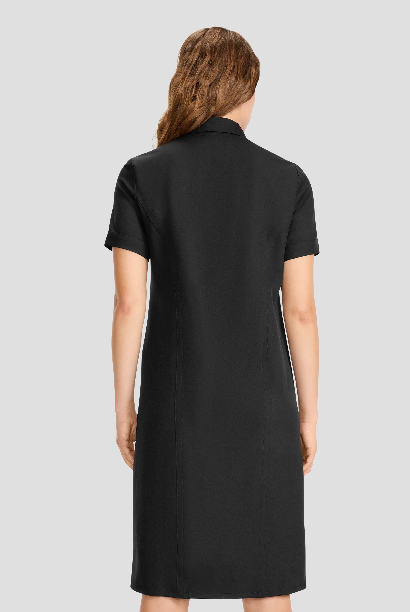 Cherokee Workwear Originals Ultra Women's 2-Pocket Button Front Scrub Dress