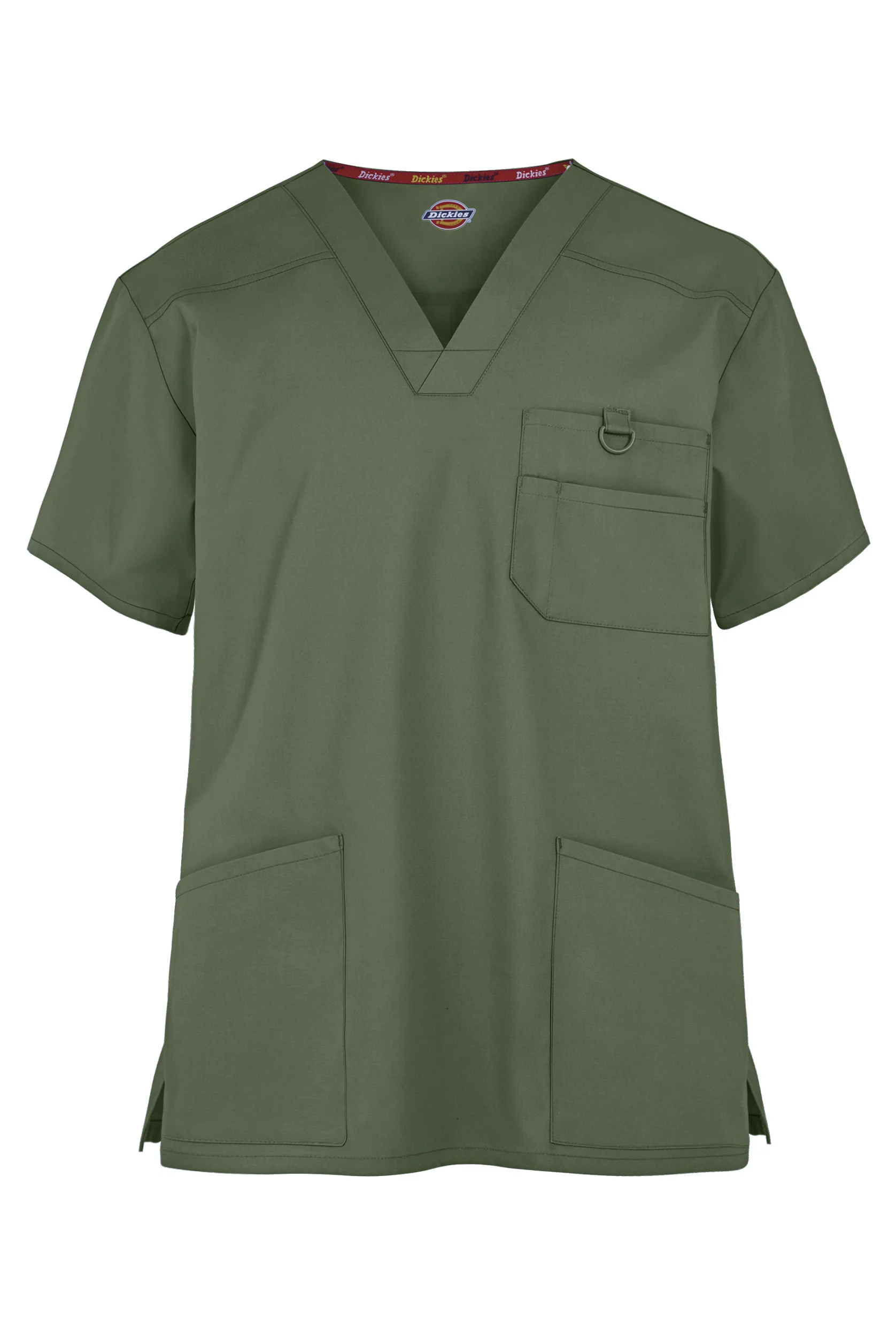 Camisa m&eacute;dica Dickies EDS Signature STRETCH con cuello en V y 5 bolsillos para hombre