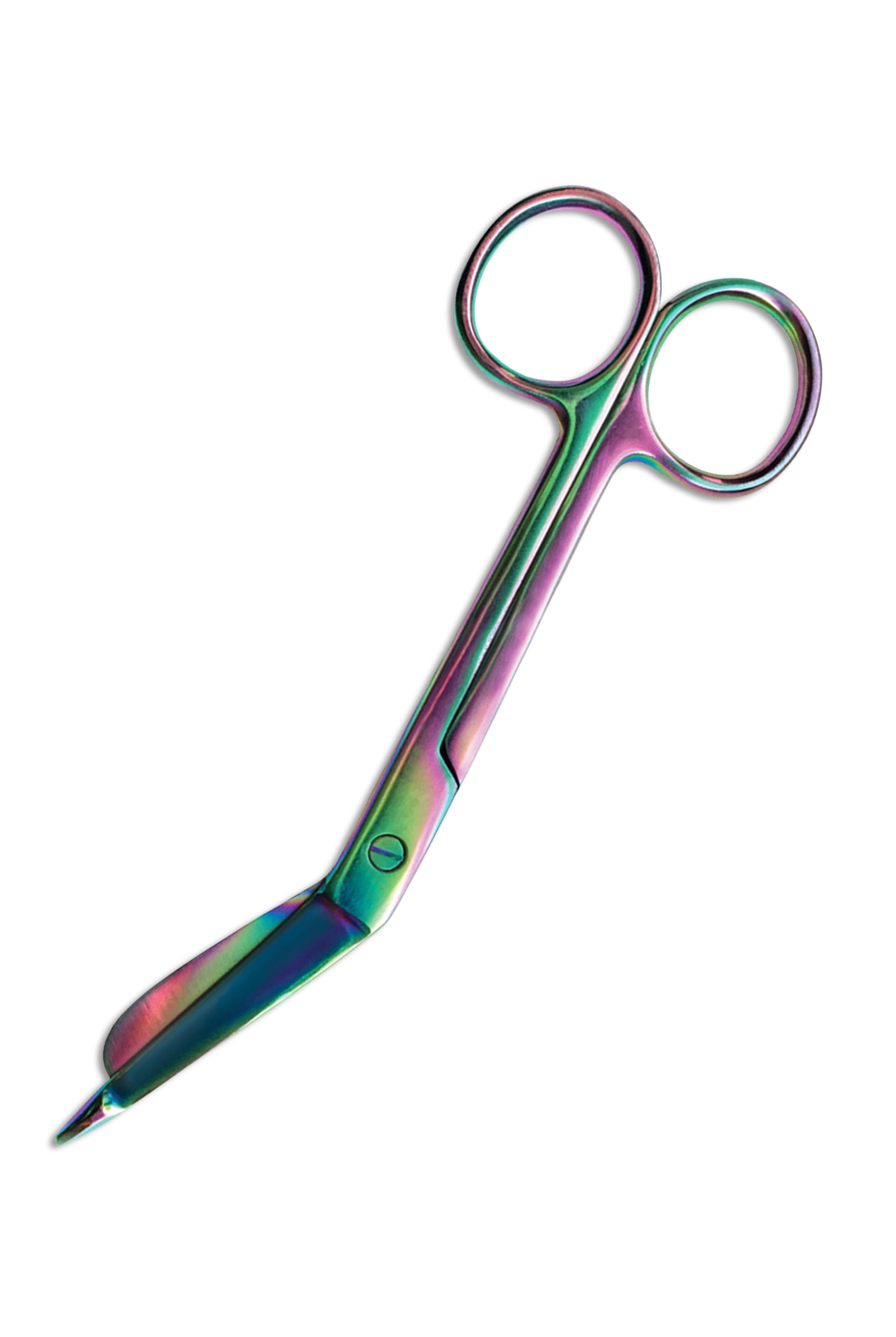 Prestige 5.5" Lister Rainbow Finish Stainless Steel Bandage Scissor
