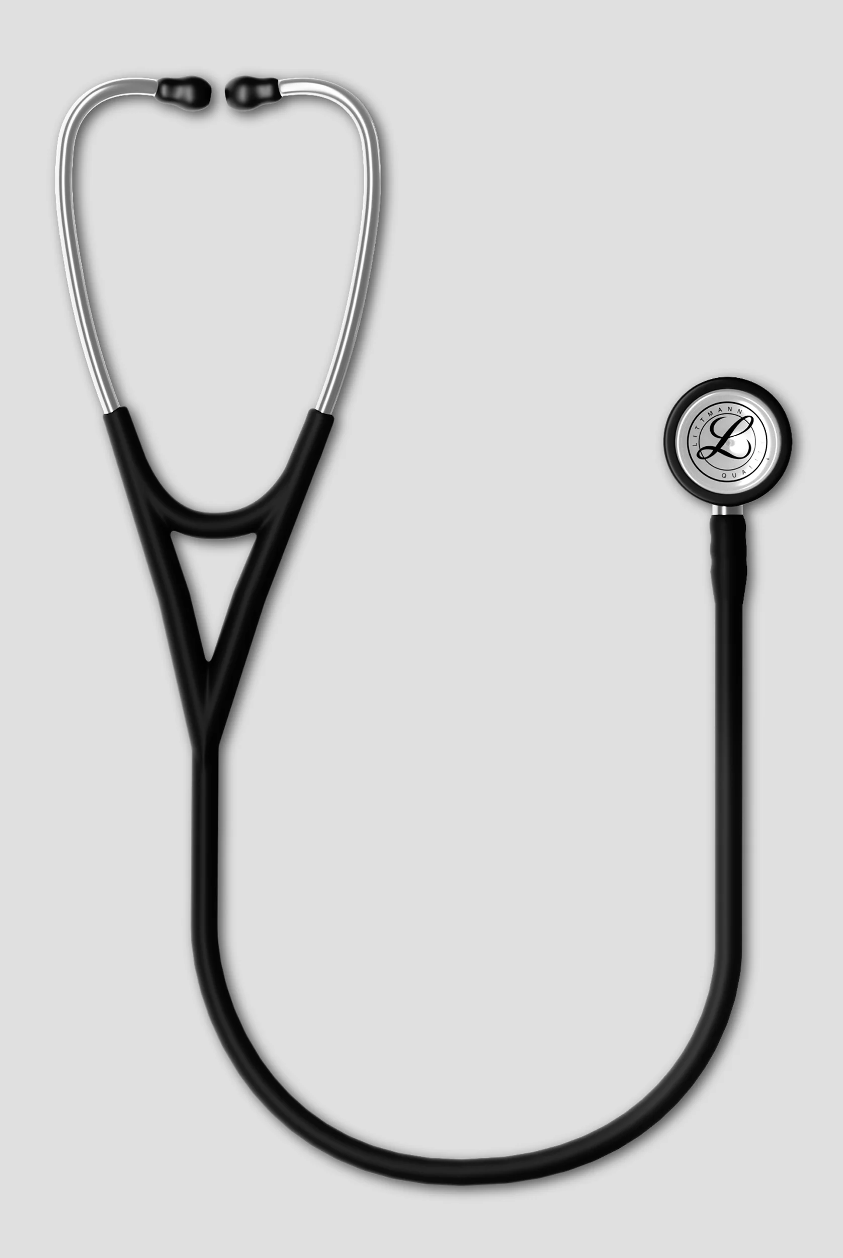 3M&trade; Littmann&reg; Cardiology IV&trade; Mirror Finish Black Satin Tube Stethoscope
