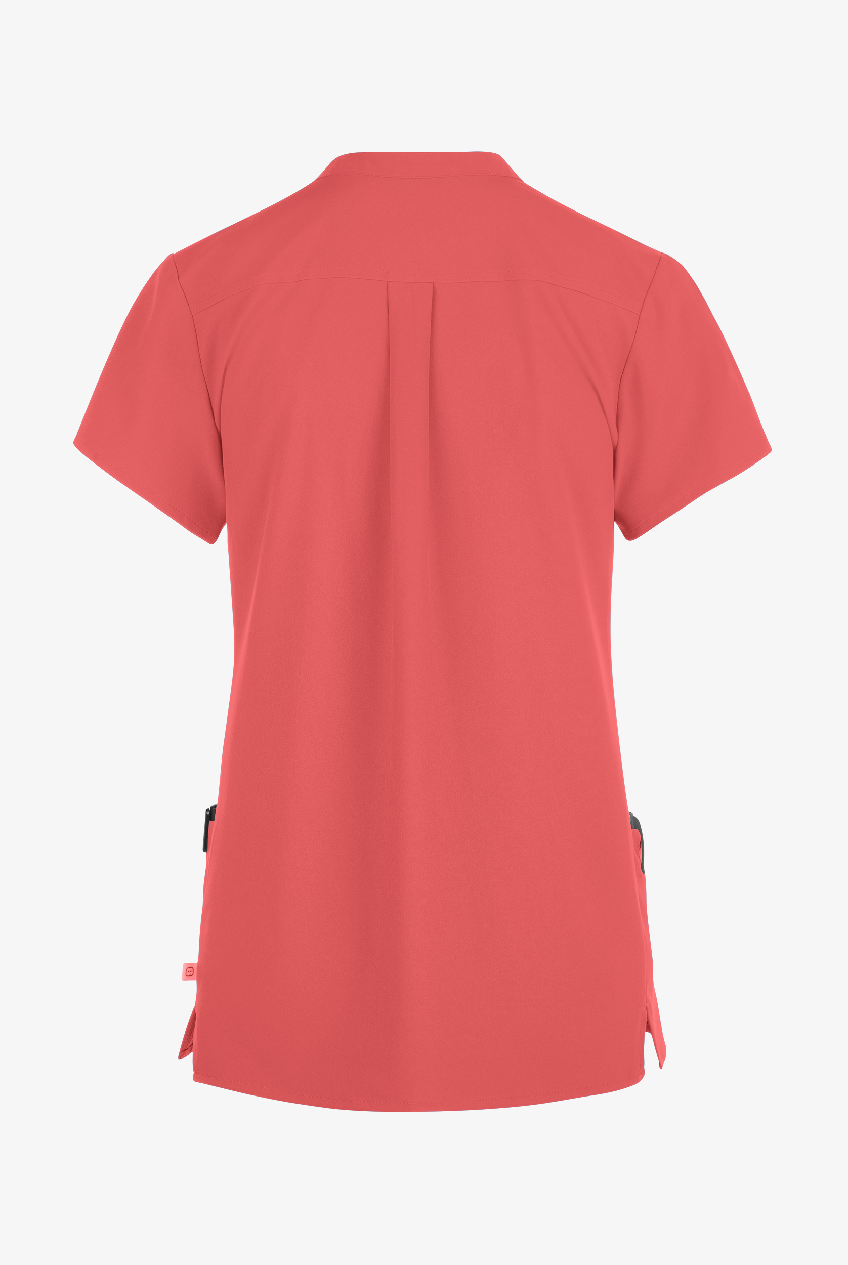 Wink Renew Women's 4-Pocket STRETCH Mandarin Collar Scrub Top