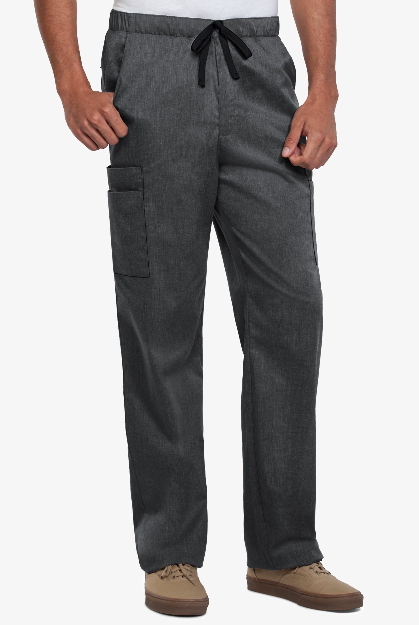 Pantal&oacute;n m&eacute;dico UA Butter-Soft STRETCH Tall estilo cargo con cintura el&aacute;stica y 7 bolsillos para hombre