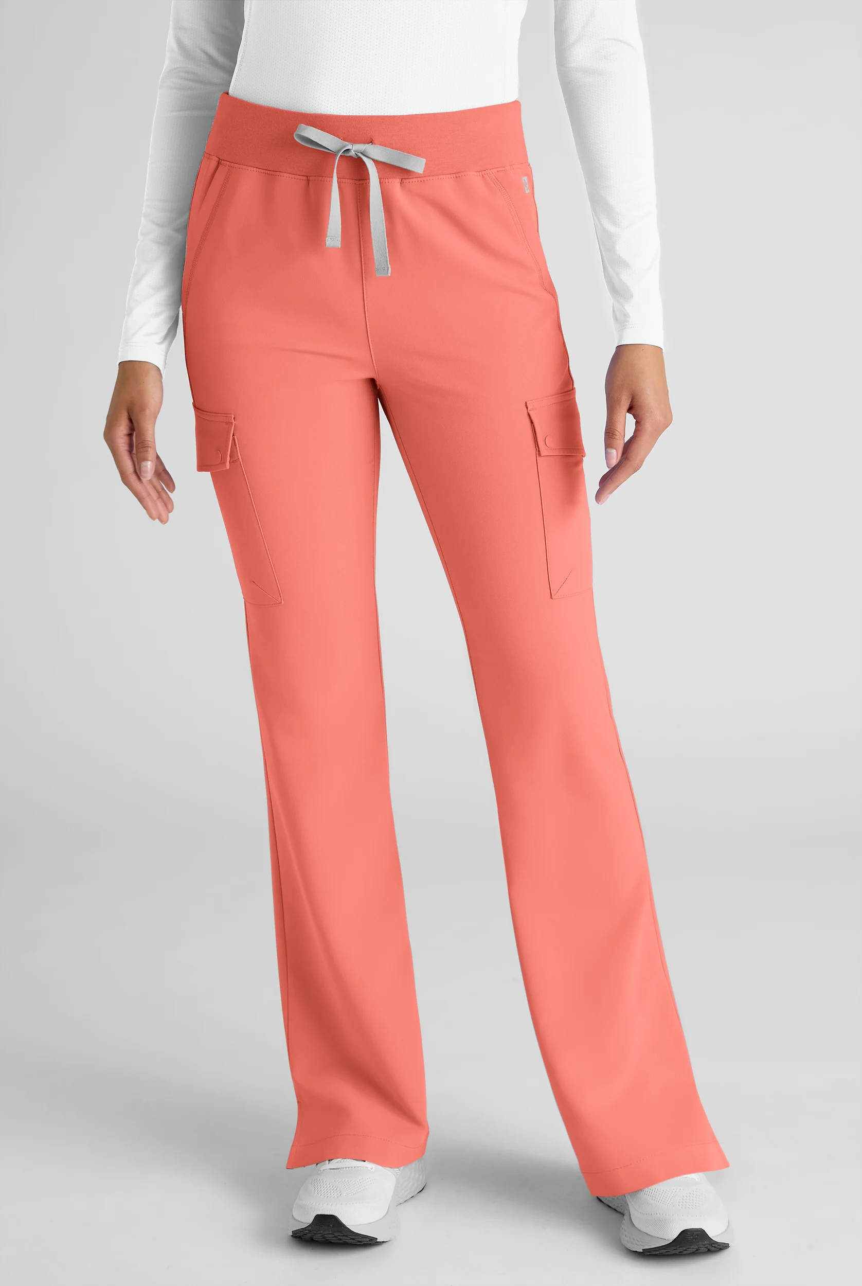 ReSurge Avon Women's 7-Pocket Flare Leg Cargo Scrub Pant